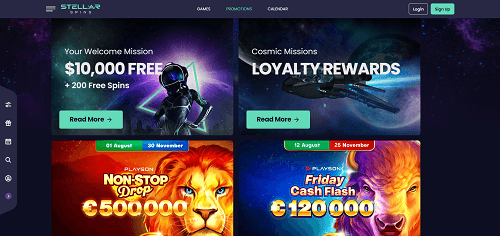 Stellar Spins Sign-Up Process Stellar Spins Special Offers and Rewards